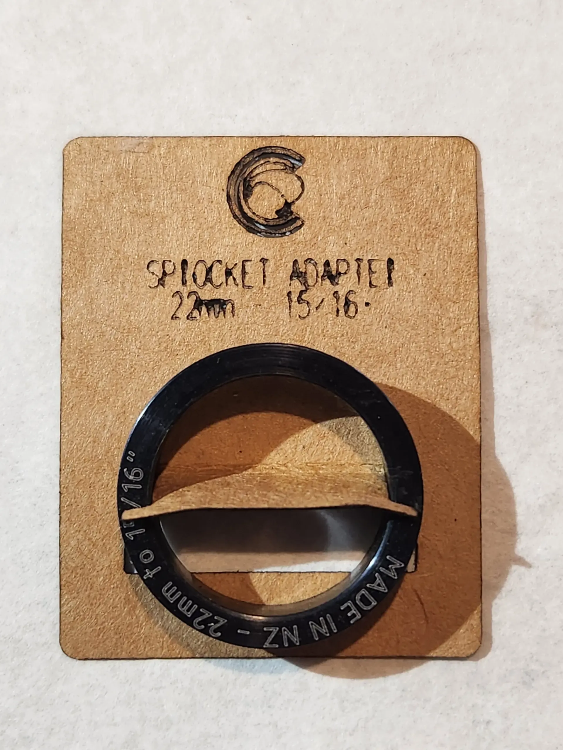 Sprocket Adapter 22mm